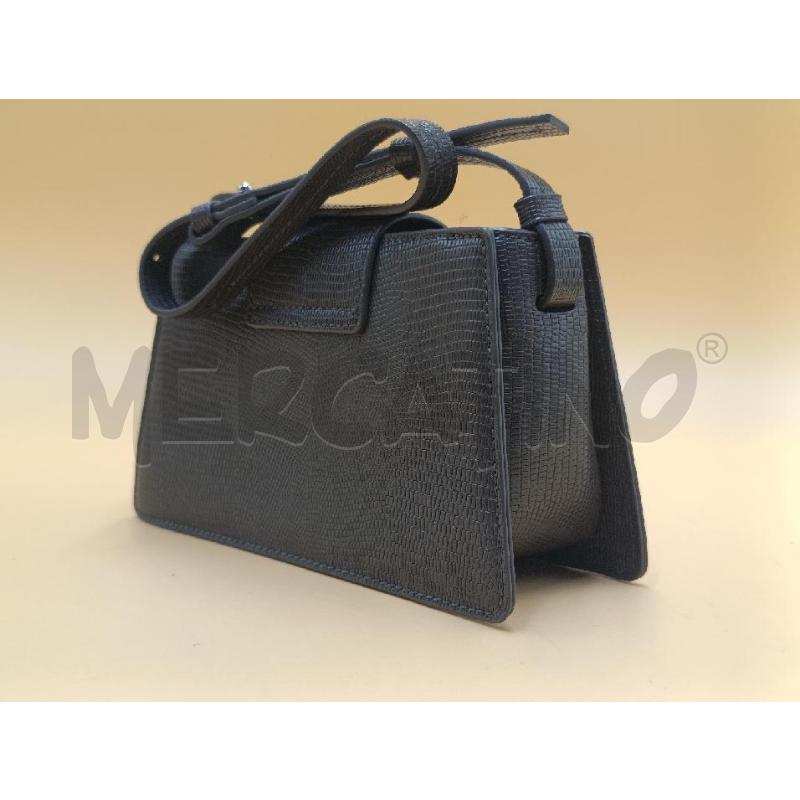 BORSA DONNA POCHETTE TRUSSARDI GRIGIA  | Mercatino dell'Usato Torino nizza 4