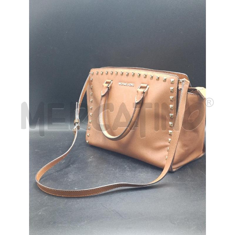 BORSA DONNA  MICHAEL KORS MARRONE | Mercatino dell'Usato Torino nizza 2