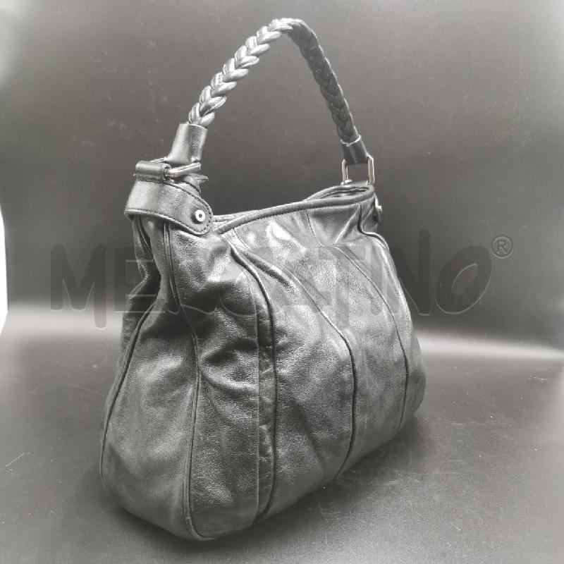 BORSA PELLE COCCINELLE NERA A MANO 35X28 | Mercatino dell'Usato Torino nizza 2