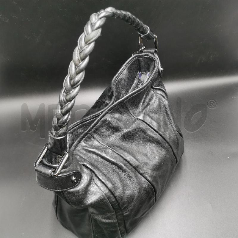 BORSA PELLE COCCINELLE NERA A MANO 35X28 | Mercatino dell'Usato Torino nizza 3