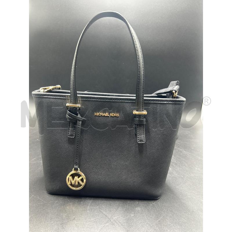 BORSETTA DONNA MICHEL KORS NERA | Mercatino dell'Usato Torino nizza 1