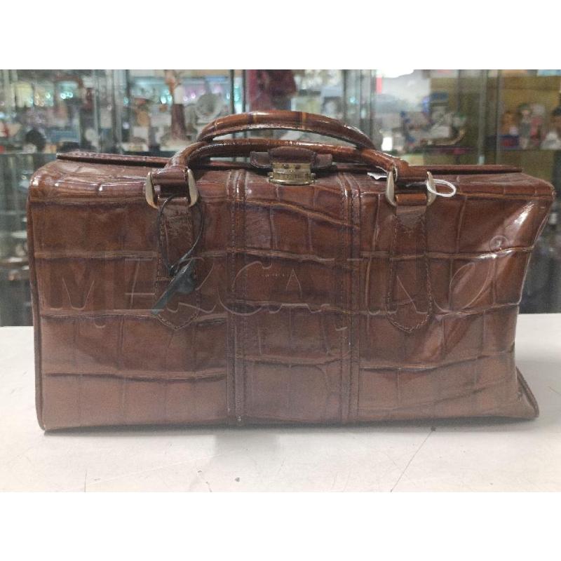 BORSONE VINTAGE MARRONE  | Mercatino dell'Usato Torino nizza 1