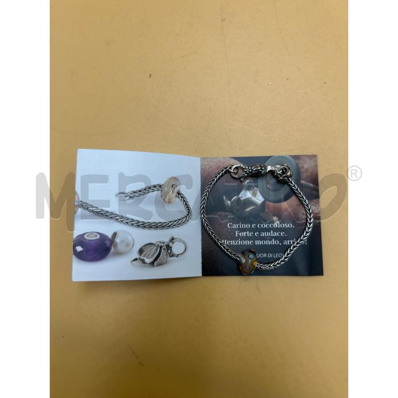 BRACCIALE ACCAIO TROLLBEADS BY THUN COCCINELLA E CHARM | Mercatino dell'Usato Torino nizza 1