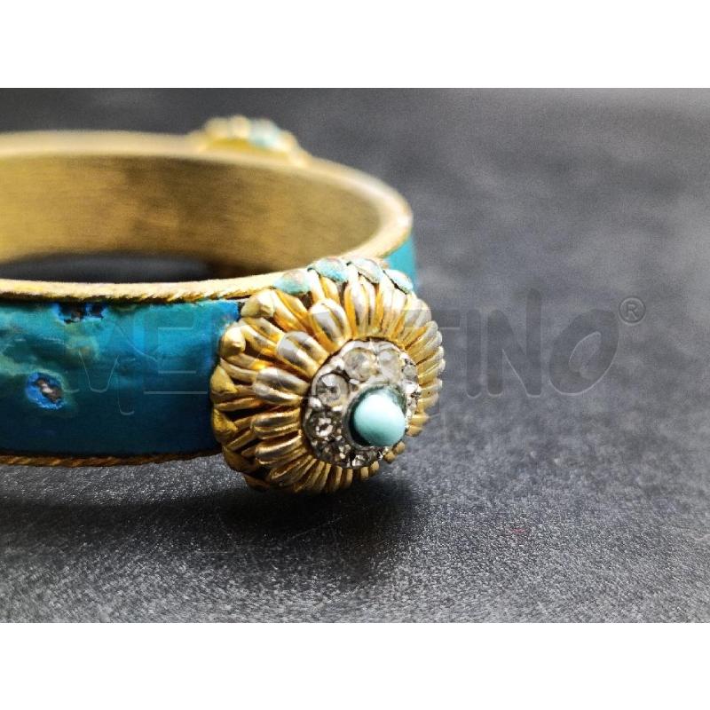 BRACCIALE  VINTAGE AZZURRO | Mercatino dell'Usato Torino nizza 3