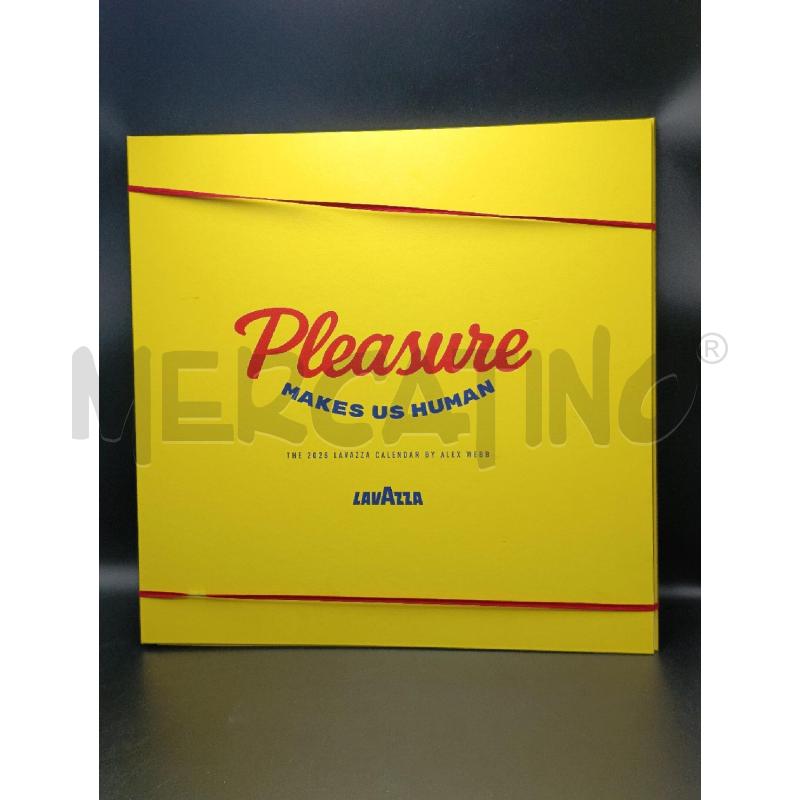 CALENDARIO LAVAZZA GRANDE GIALLO PLEASURE | Mercatino dell'Usato Torino nizza 1