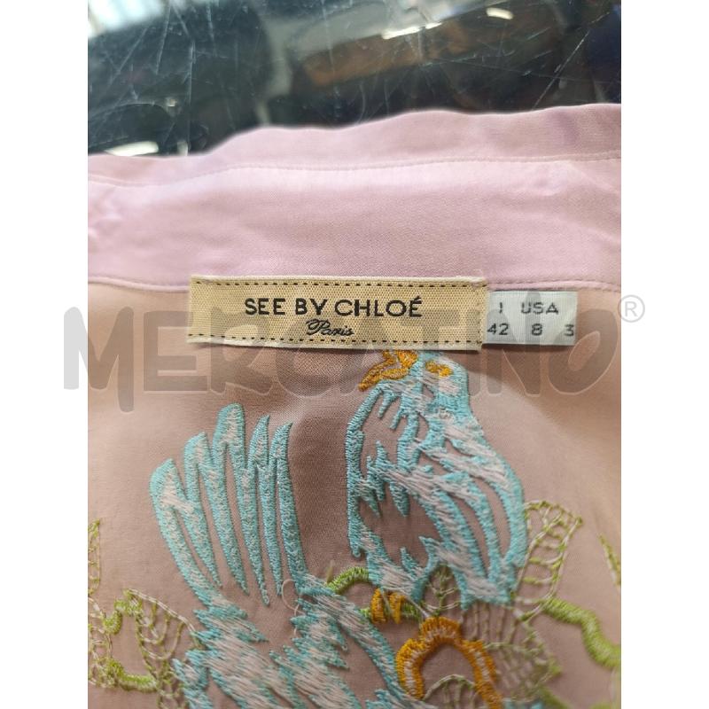CAMICIA DONNA IN SETA SEE BY CHLOÈ | Mercatino dell'Usato Torino nizza 5