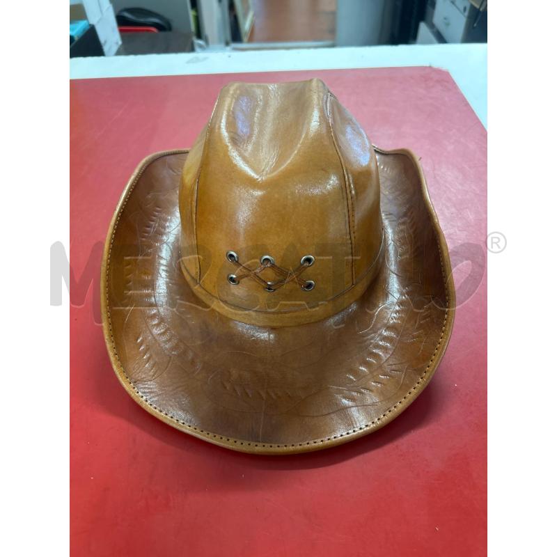 CAPPELLO COWBOY IN CUOIO | Mercatino dell'Usato Torino nizza 1