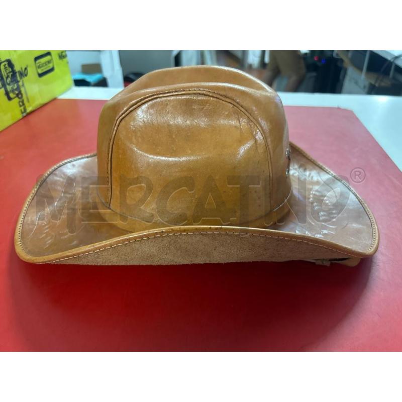 CAPPELLO COWBOY IN CUOIO | Mercatino dell'Usato Torino nizza 4