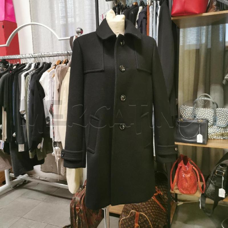 CAPPOTTO DONNA CELINE IN CASHMERE NERO | Mercatino dell'Usato Torino nizza 1