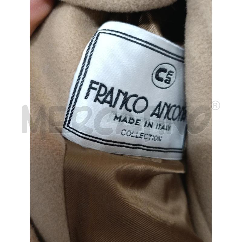 CAPPOTTO UOMO FRANCO ANCONA BEIGE  | Mercatino dell'Usato Torino nizza 5