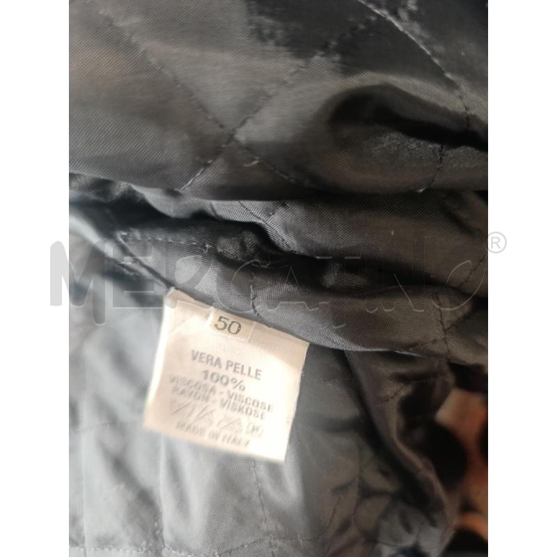 CAPPOTTO UOMO NERO IN PELLE  | Mercatino dell'Usato Torino nizza 4