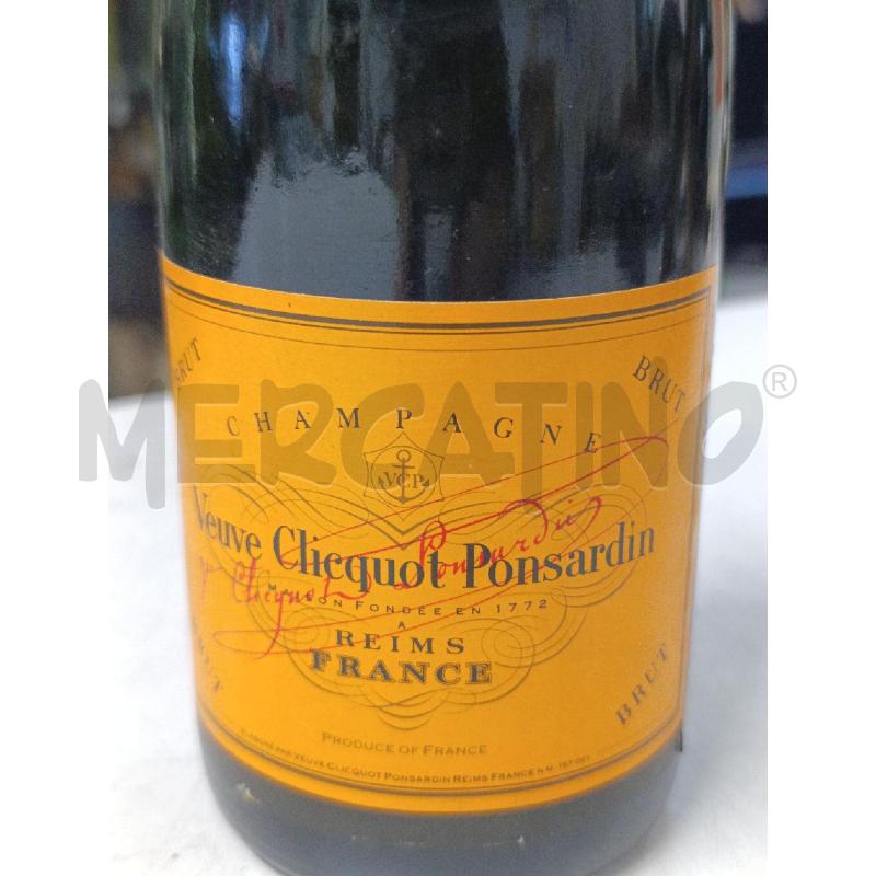 CHAMPAGNE DA ESPOSIZIONE CLICQUOT PONSARDIN BRUT | Mercatino dell'Usato Torino nizza 2