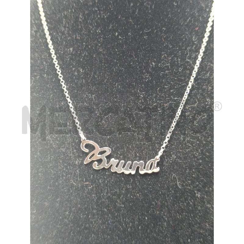 COLLANA ARG. CON SCRITTA  | Mercatino dell'Usato Torino nizza 2