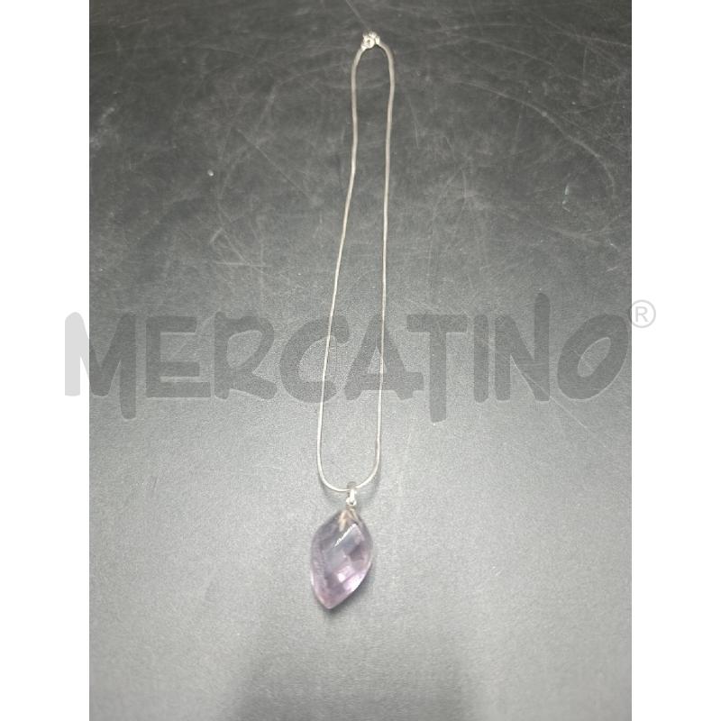 COLLANA  CON PIETRA ARG. | Mercatino dell'Usato Torino nizza 1