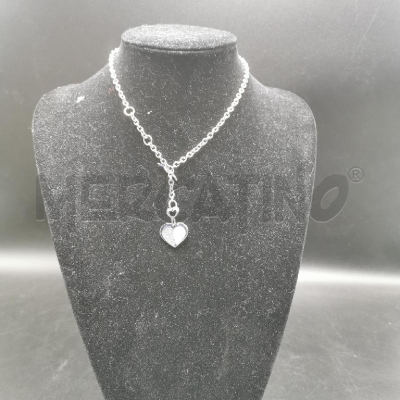 COLLANA  REBECCA CON CUORE ARGETATO | Mercatino dell'Usato Torino nizza 1
