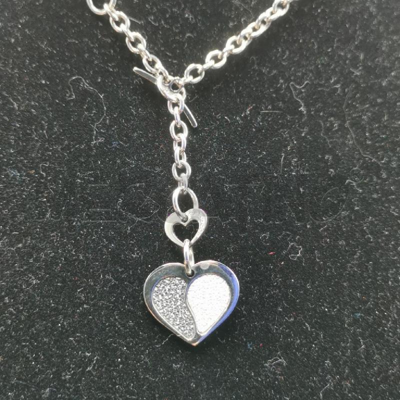 COLLANA  REBECCA CON CUORE ARGETATO | Mercatino dell'Usato Torino nizza 2
