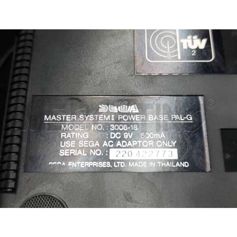 CONSOLLE SEGA MASTER SYSTEM II NON FUNZIONANTE | Mercatino dell'Usato Torino nizza 4