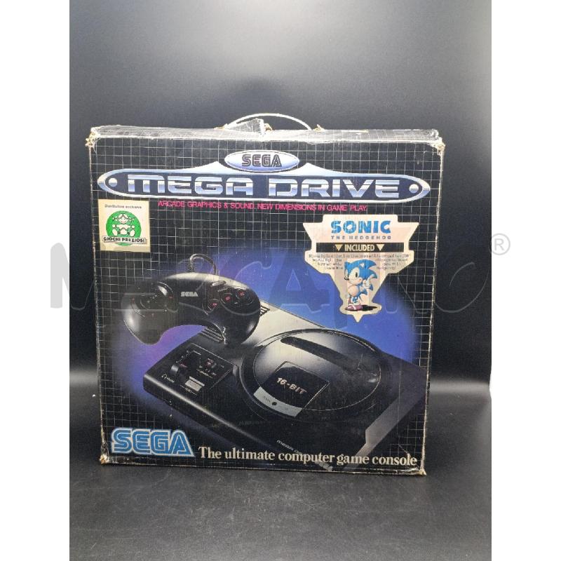 CONSOLLE SEGA MEGA DRIVE SONIC THE HEDGEHOG | Mercatino dell'Usato Torino nizza 2
