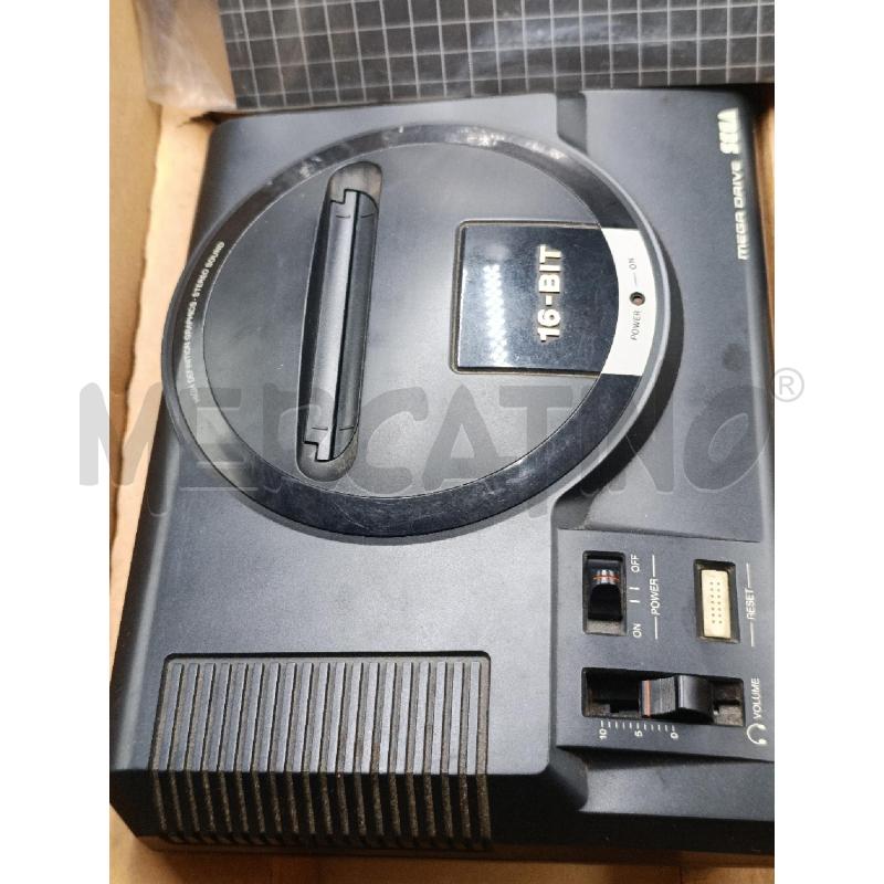 CONSOLLE SEGA MEGA DRIVE SONIC THE HEDGEHOG | Mercatino dell'Usato Torino nizza 5
