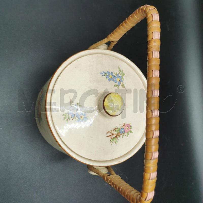 CONTENITORE MADE IN ENGLAND MANICO IN BAMBU' | Mercatino dell'Usato Torino nizza 2