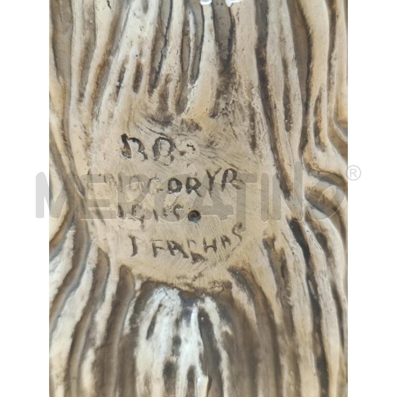 COPPI STATUETTA BARBONCINI BIANCO E NERO  | Mercatino dell'Usato Torino nizza 5