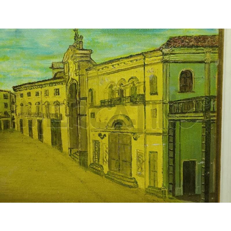 DIPINTO ANGELO SALVADEO PIAZZA GARIBALDI | Mercatino dell'Usato Torino nizza 3