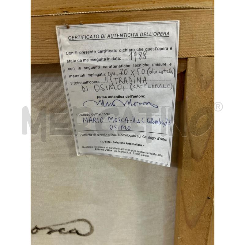 DIPINTO MARIO MOSCA STRADIELLA | Mercatino dell'Usato Torino nizza 5