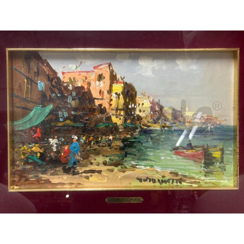 DIPINTO T.MASSIMO SPIAGGIA  | Mercatino dell'Usato Torino nizza 2