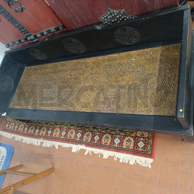 DIVANO CINESE IN LEGNO | Mercatino dell'Usato Torino nizza 5