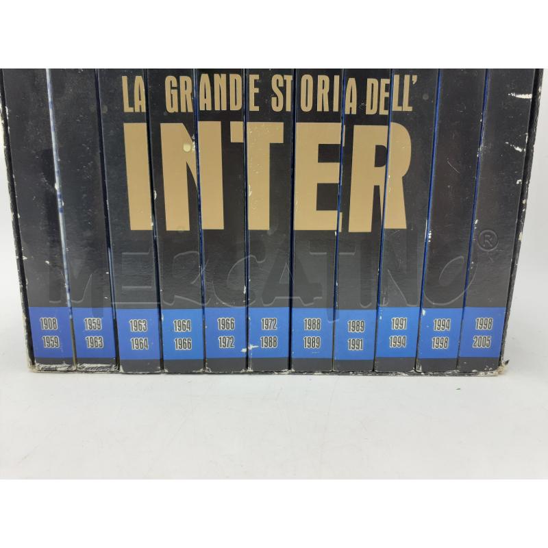 DVD COFANETTO LA GRANDE STORIA DELL' INTER  | Mercatino dell'Usato Torino tommaso grossi 2