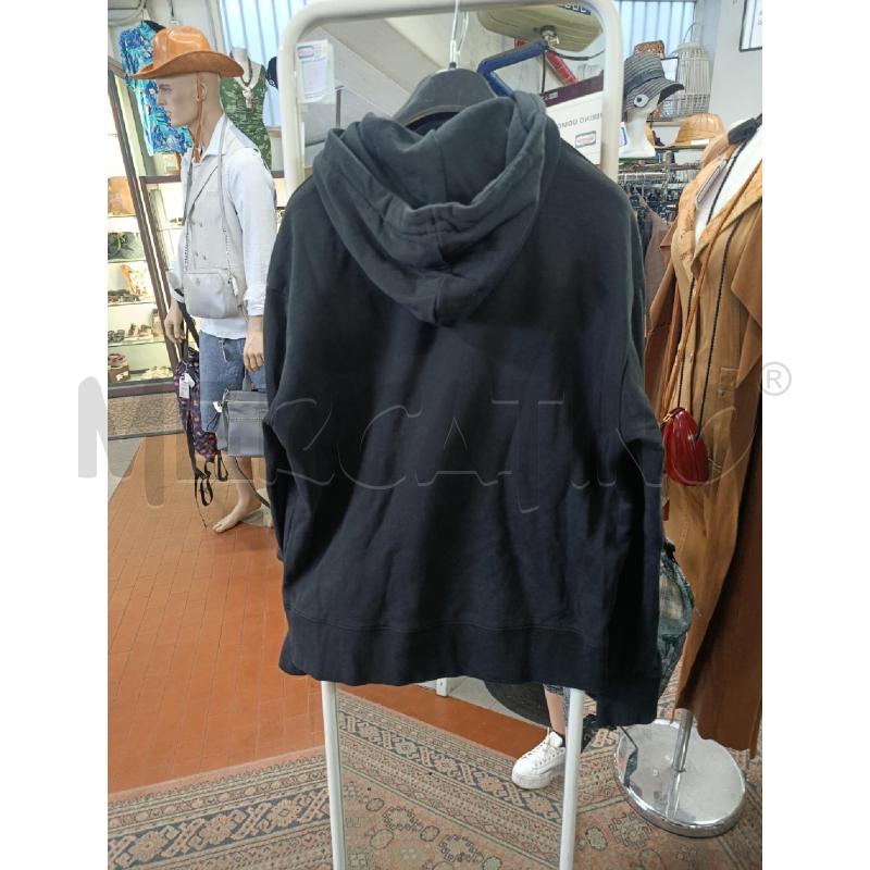 FELPA UOMO HUGO BOSS NERA SCRITTA BLU | Mercatino dell'Usato Torino nizza 2