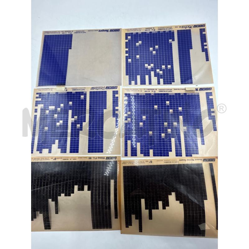 FIAT MICROFICHE VARIE AUTO BLOCCO  | Mercatino dell'Usato Torino nizza 1