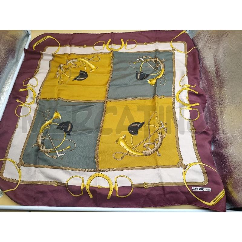 FOULARD CELINE PARIS BORDEAUX | Mercatino dell'Usato Torino nizza 1