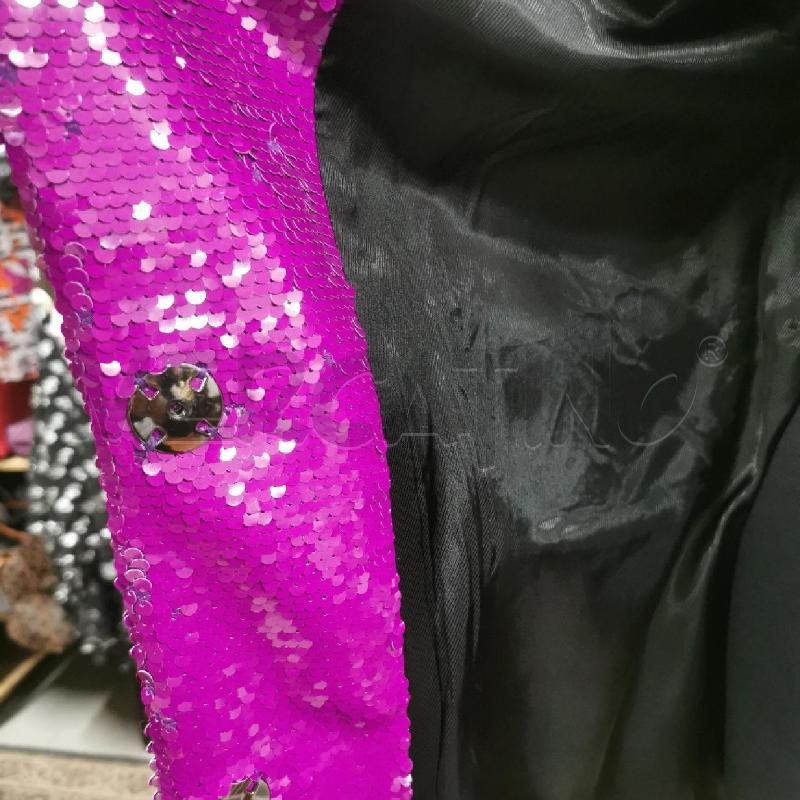 GIACCA DONNA ZARA PAILLETTES VIOLA | Mercatino dell'Usato Torino nizza 3