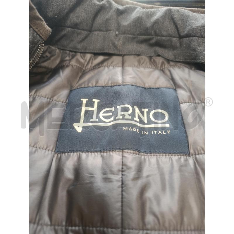 GIACCONE UOMO  HERNO GRIGIO | Mercatino dell'Usato Torino nizza 3