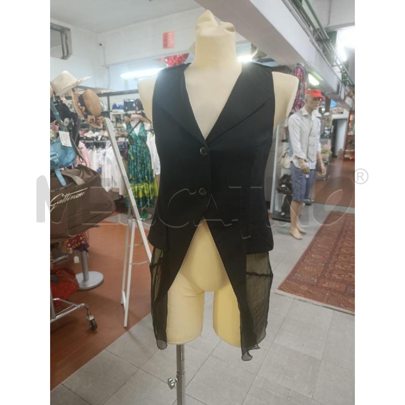 GILET DONNA NERO PATRIZIA PEPE | Mercatino dell'Usato Torino nizza 1