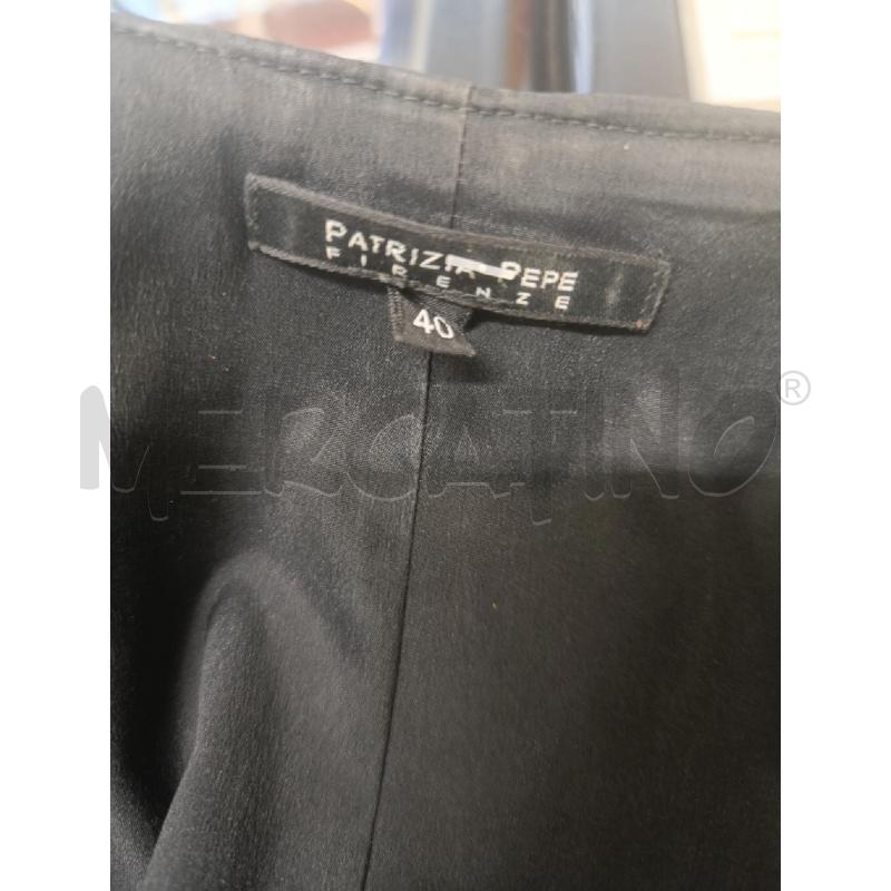 GILET DONNA NERO PATRIZIA PEPE | Mercatino dell'Usato Torino nizza 5