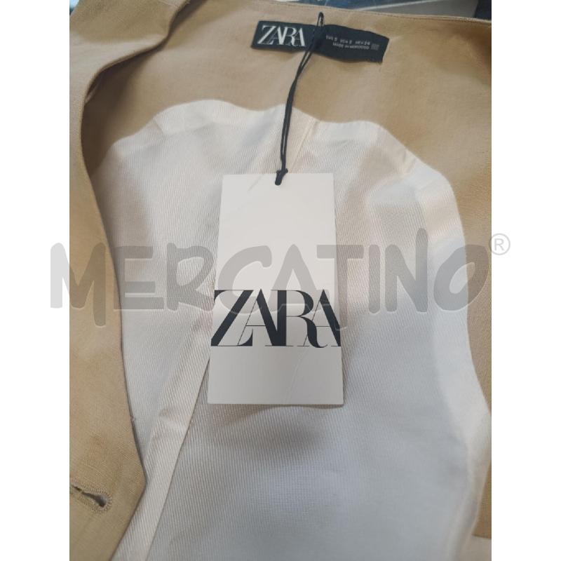 GILET DONNA ZARA COLOR SABBIA | Mercatino dell'Usato Torino nizza 3