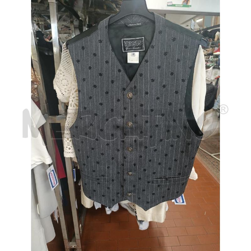 GILET UOMO GRIGIO GIANNI VERSACE | Mercatino dell'Usato Torino nizza 1