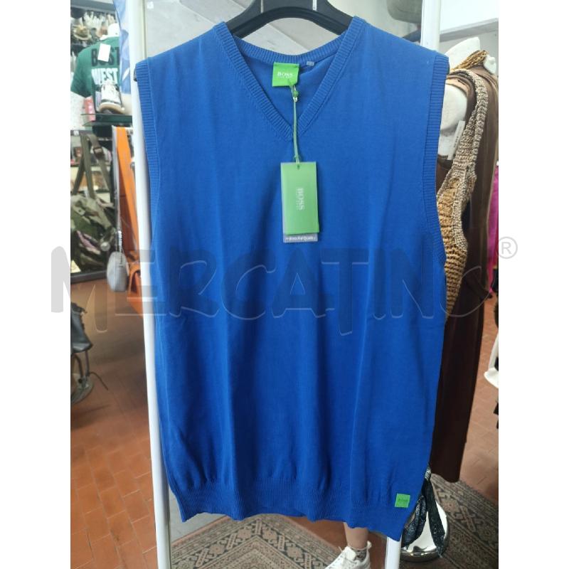 GILET UOMO HUGO BOSS BLU ELETTRICO | Mercatino dell'Usato Torino nizza 1