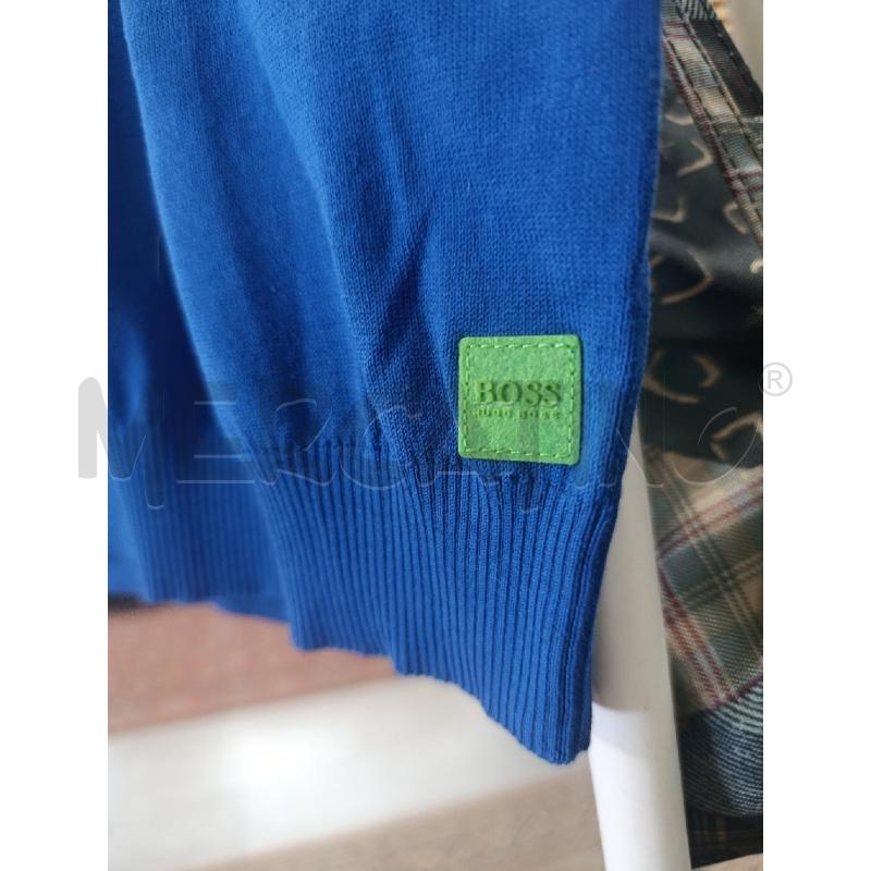 GILET UOMO HUGO BOSS BLU ELETTRICO | Mercatino dell'Usato Torino nizza 3