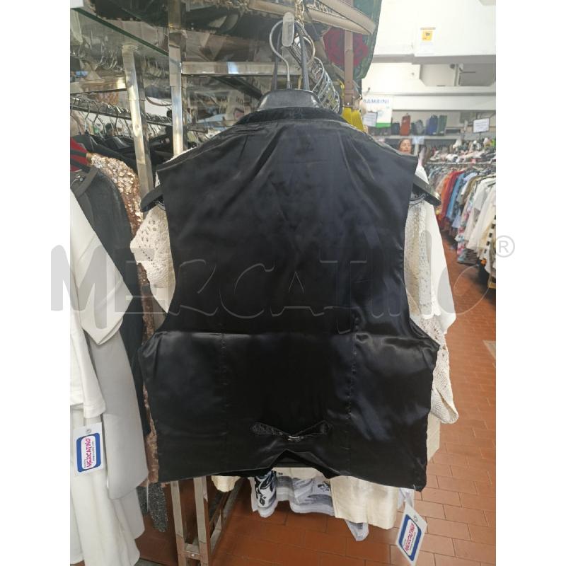 GILET UOMO VELLUTO NERO GIANNI VERSACE | Mercatino dell'Usato Torino nizza 3