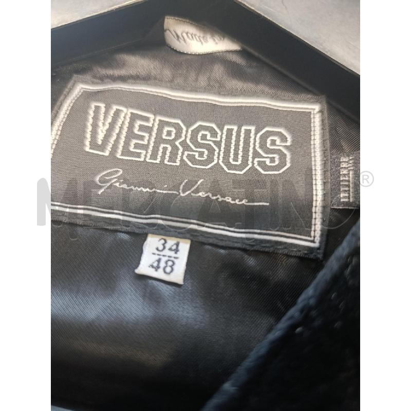 GILET UOMO VELLUTO NERO GIANNI VERSACE | Mercatino dell'Usato Torino nizza 5