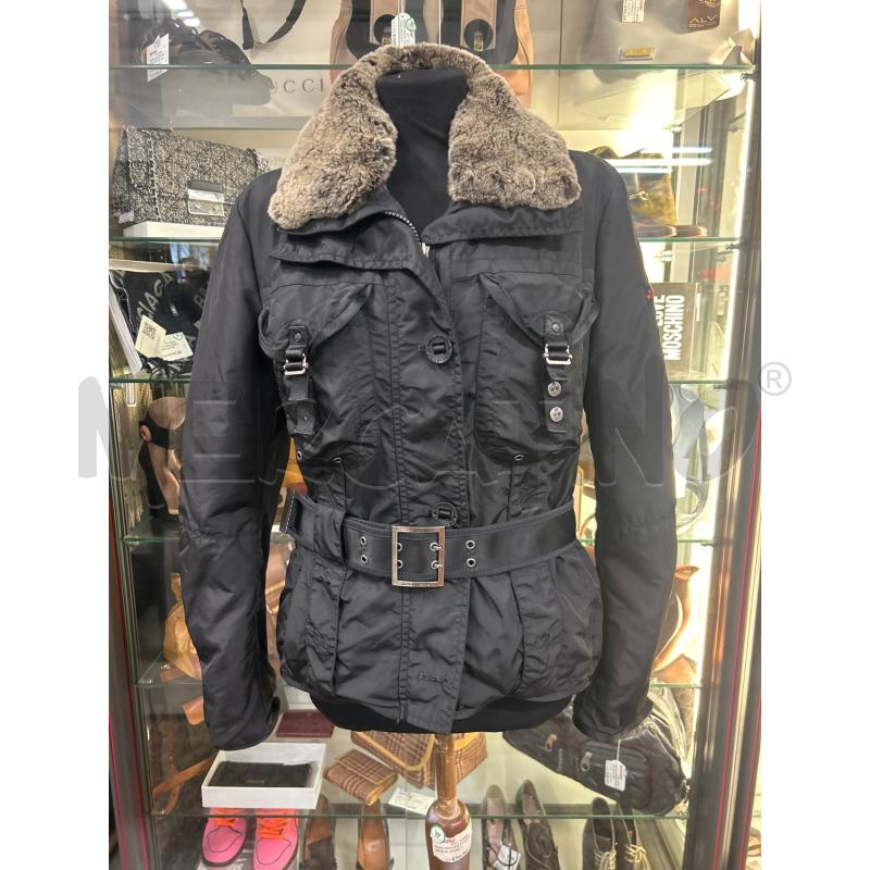 GIUBBOTTO DONNA  PEUTEREY CON PELICCIA SUL COLLO  | Mercatino dell'Usato Torino nizza 1