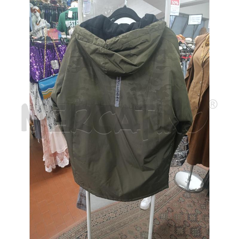 GIUBBOTTO UOMO VERDE MILITARE SUPER DRAY  | Mercatino dell'Usato Torino nizza 2
