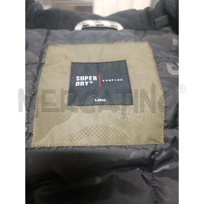 GIUBBOTTO UOMO VERDE MILITARE SUPER DRAY  | Mercatino dell'Usato Torino nizza 3