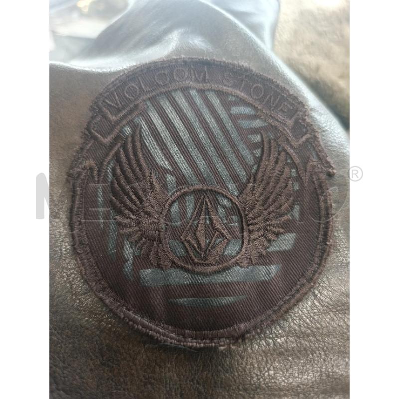 GIUBBOTTO UOMO VOLCOM IN PELLE COLLETTO PELO | Mercatino dell'Usato Torino nizza 4