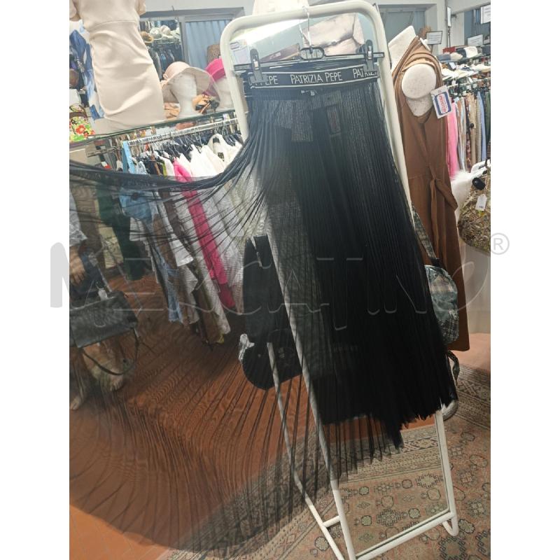 GONNA PATRIZIA PEPE TRASPARENTE NERA | Mercatino dell'Usato Torino nizza 2