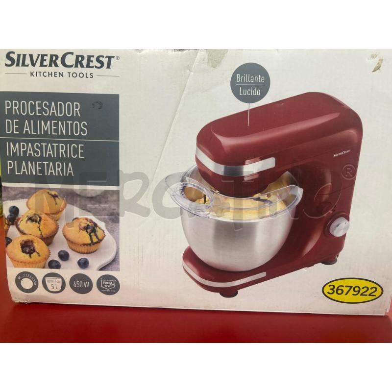 IMPASTATRICE SILVERCREST ROSSA | Mercatino dell'Usato Torino nizza 3