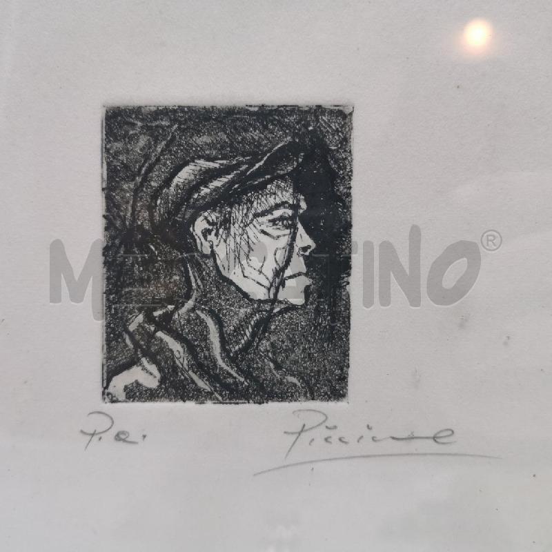 INCISIONE PICCOLA ALDO PICCIONE | Mercatino dell'Usato Torino nizza 2